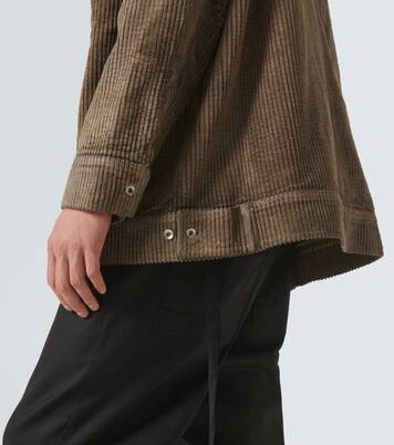 Chaqueta oversized Jumbo de pana de algodón | Rick Owens