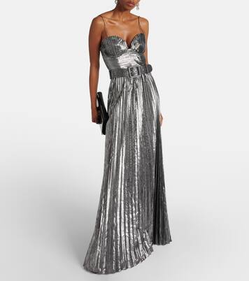 Lumi pleated gown | Rebecca Vallance