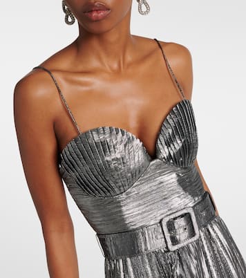 Lumi pleated gown | Rebecca Vallance