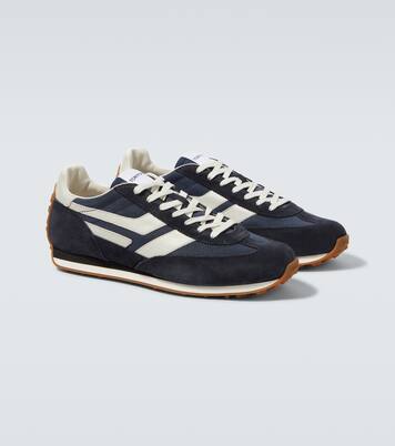 Sneakers Mick mit Veloursleder | Tom Ford