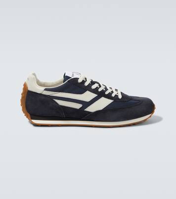 Sneakers Mick mit Veloursleder | Tom Ford