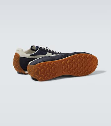 Sneakers Mick mit Veloursleder | Tom Ford