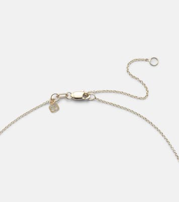 Elephant Tail 14kt gold necklace with diamonds | Sydney Evan