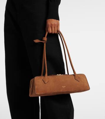 Sac Le Teckel Medium en daim | Alaïa