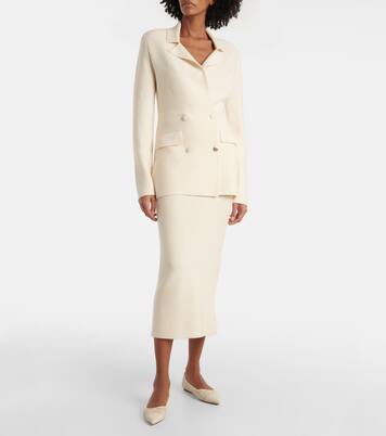 Circe virgin wool pencil skirt | Gabriela Hearst