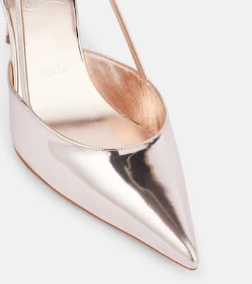 Mary-Jane-Pumps Miss Z Strap 80 aus Leder | Christian Louboutin