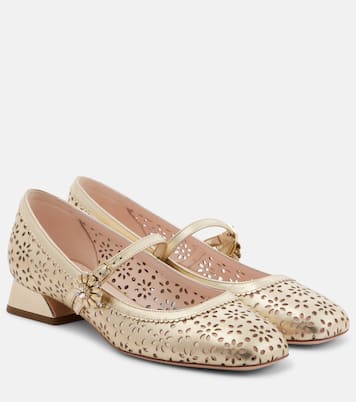 Mary-Jane-Pumps New Très Vivier 25 aus Leder | Roger Vivier