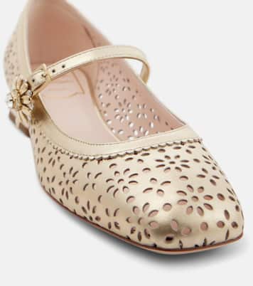 Mary-Jane-Pumps New Très Vivier 25 aus Leder | Roger Vivier