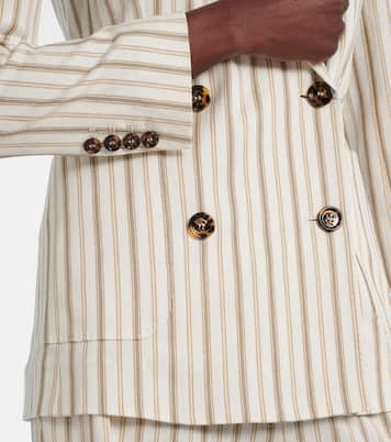 Blazer Pensile aus Baumwolle und Leinen | Max Mara