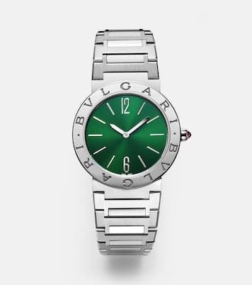 Orologio Bvlgari Bvlgari Lady 33mm in acciaio inossidabile con rubellite | Bvlgari