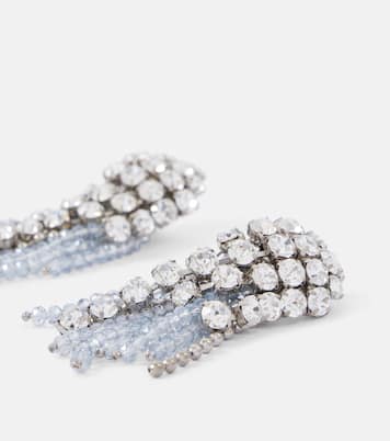 Crystal Bow drop earrings | Givenchy