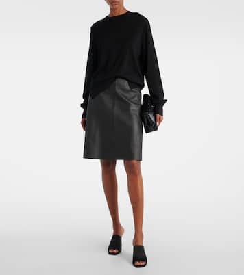 85 satin mules  | Toteme