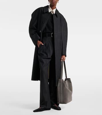 Sac Sac Supple Large en daim | Aesther Ekme