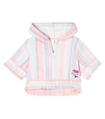 Cascadian striped hooded top | Zimmermann Kids