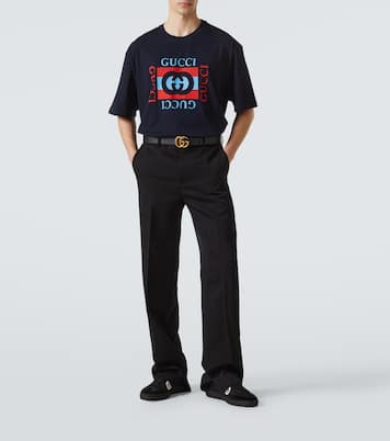 Logo cotton jersey T-shirt | Gucci