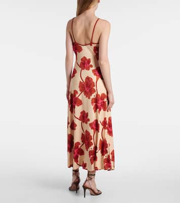 Maxikleid Sendero de Astromelias aus Jersey | Johanna Ortiz