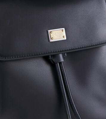 Leather backpack | Dolce&Gabbana Kids