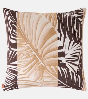 Floral striped cushion | Missoni