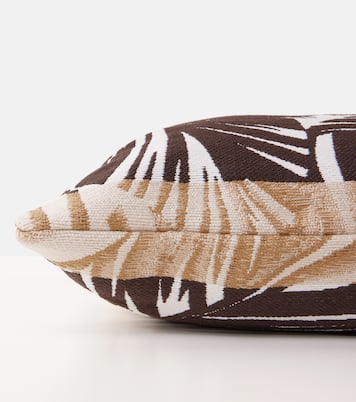 Floral striped cushion | Missoni