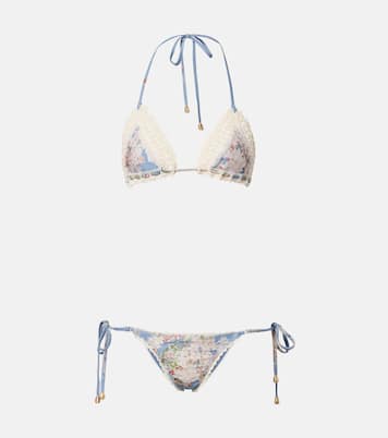 Cascadian crochet floral bikini | Zimmermann