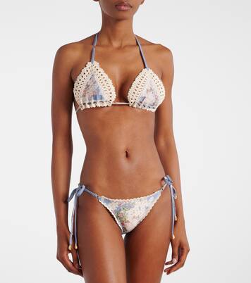 Cascadian crochet floral bikini | Zimmermann