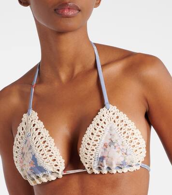Cascadian crochet floral bikini | Zimmermann
