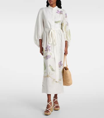 Espadrilles compensées Ayla 85 en cuir | Jimmy Choo