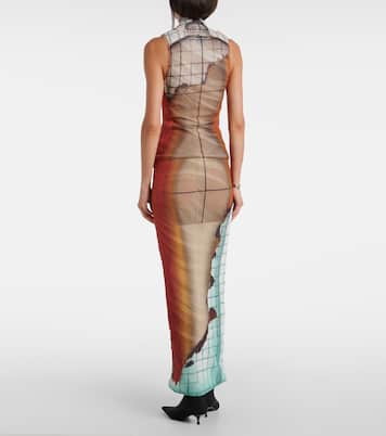 Fire tulle top | Jean Paul Gaultier