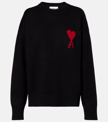 Ami de Cœur virgin wool sweater | Ami Paris