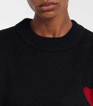 Ami de Cœur virgin wool sweater | Ami Paris