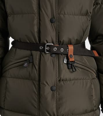 Salastrains belted down ski jacket | Moncler Grenoble