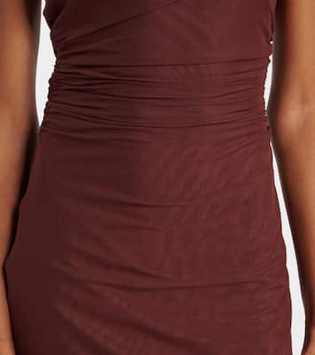 Gathered jersey maxi dress | SIR