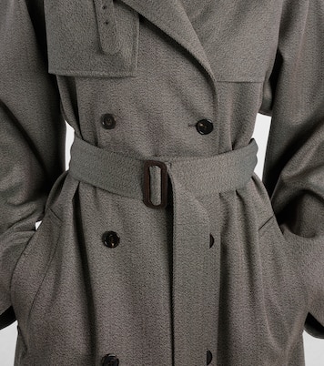 Rhydian virgin wool gabardine trench coat | The Row