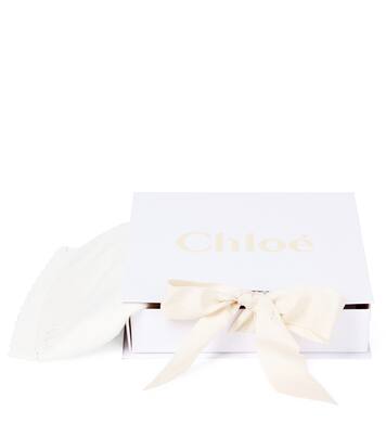 Baby - Berretto e stivaletti in cotone e cashmere | Chloé Kids