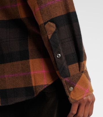 Checked cashmere shirt | God's True Cashmere