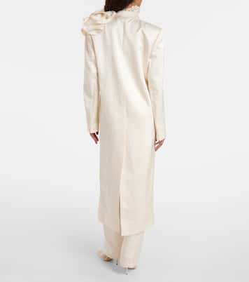 Floral-appliqué coat | Magda Butrym