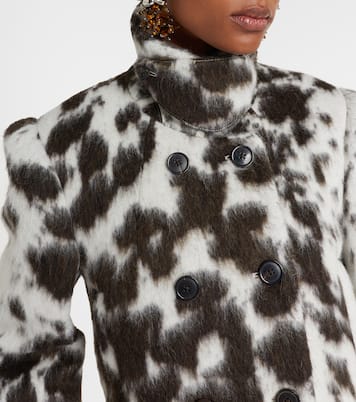 Bedruckte Jacke aus einem Wollgemisch | Dries Van Noten