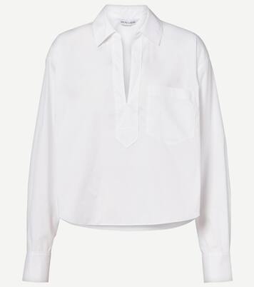Khai cotton-blend poplin shirt | Veronica Beard