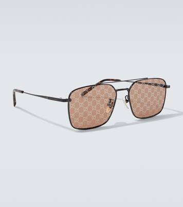 Lunettes de soleil GG aviateur | Gucci