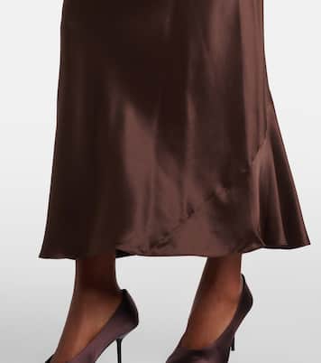 Sense of Shine silk satin slip skirt | Dorothee Schumacher