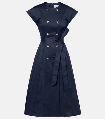 Midikleid aus Satin | Carolina Herrera