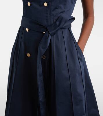 Midikleid aus Satin | Carolina Herrera