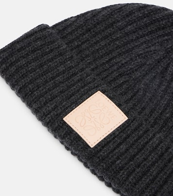 Anagram ribbed-knit cashmere beanie | Loewe