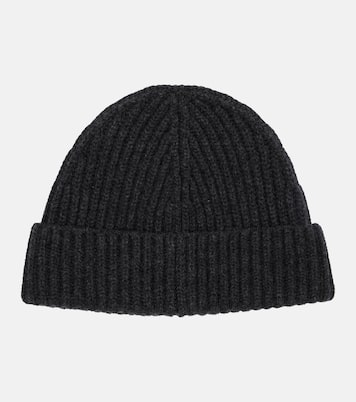 Anagram ribbed-knit cashmere beanie | Loewe
