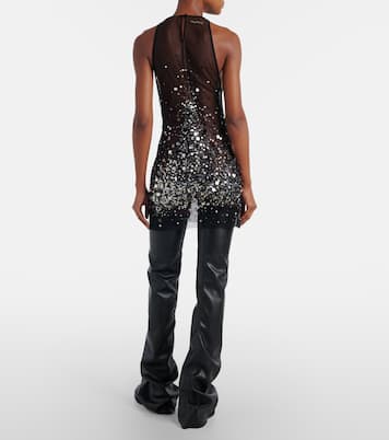 Minikleid mit Pailletten | The Attico