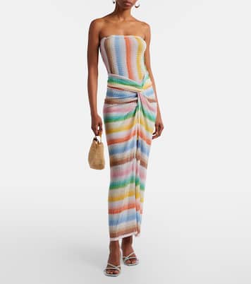 Maxikleid aus Häkelstrick | Missoni