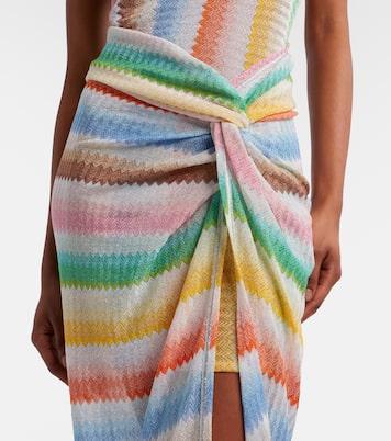 Maxikleid aus Häkelstrick | Missoni