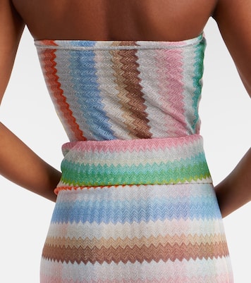 Maxikleid aus Häkelstrick | Missoni