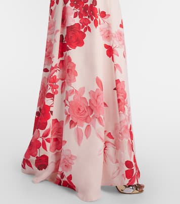 Floral gown  | Monique Lhuillier