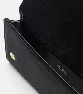 Bvlgari Tubogas embellished velvet clutch | Bvlgari
